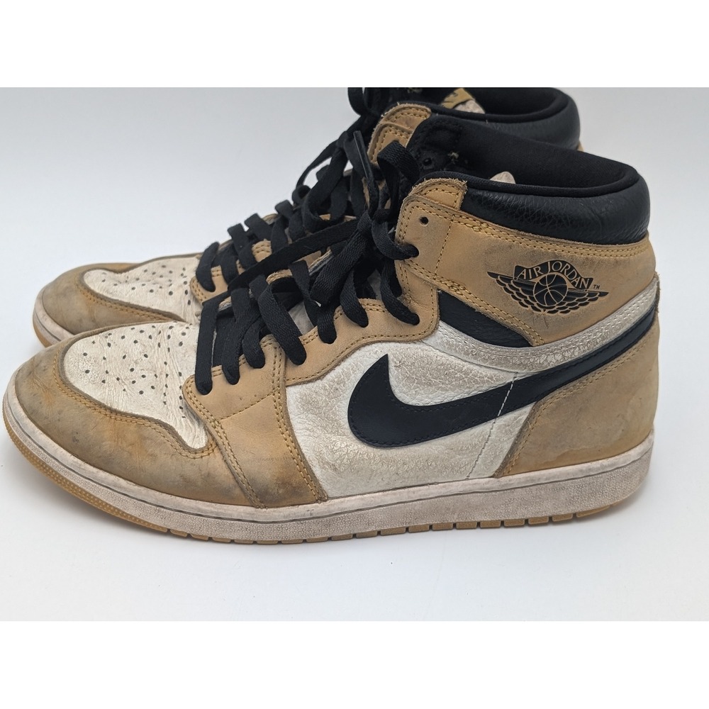Jordan Sneakers Mens 10.5 Tan Rookie of the Year Retro High OG 555088-700 Retro